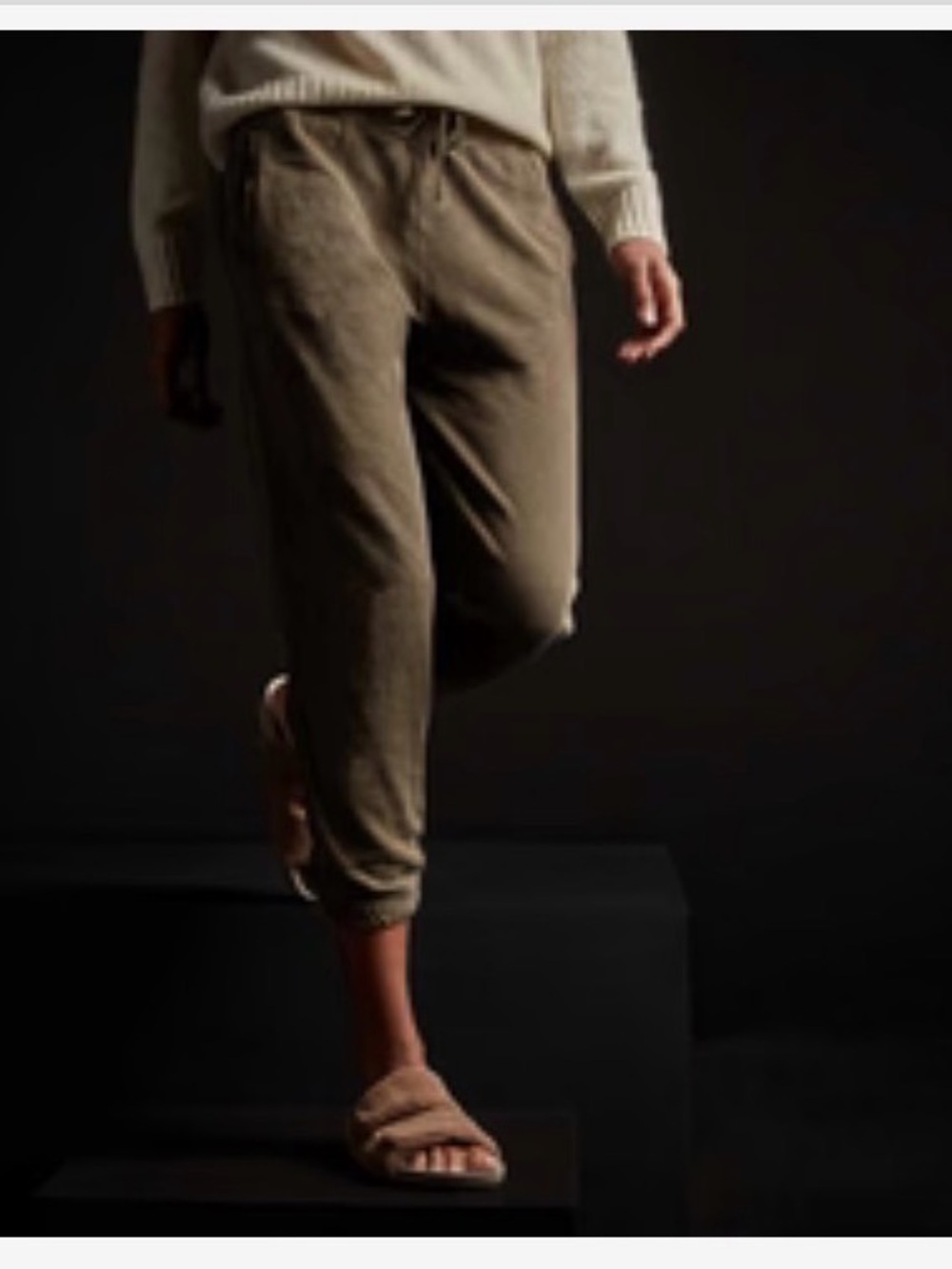 James Perse Vintage French Terry Relaxed Sweatpant - Old Whiskey Pigment - 2 / M